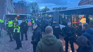 Avrupa Ligi Maçı Öncesi Taraftar Kavgası!