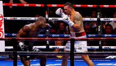 Usyk, Dubois'u Nakavt Etti! Wembley'de Tarihi Gece!