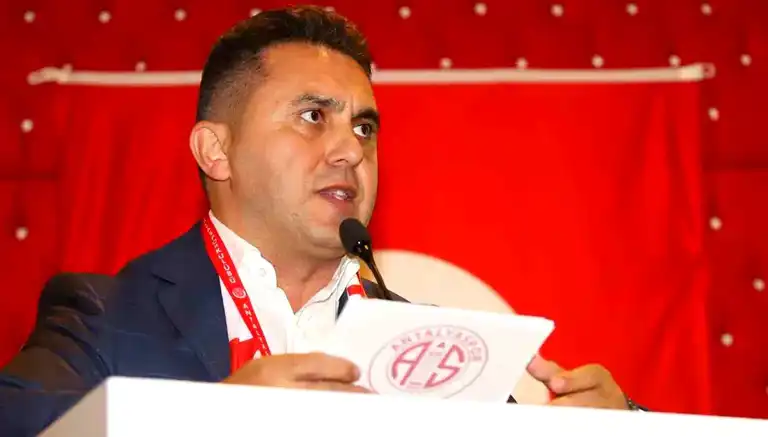 Antalyaspor'un Yeni Başkanı Mustafa Ergün!
