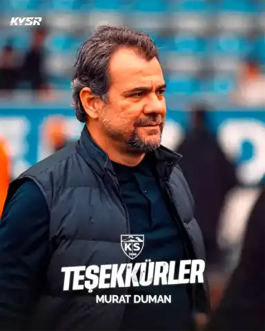 Kayserispor'da Murat Duman Dönemi Sona Erdi