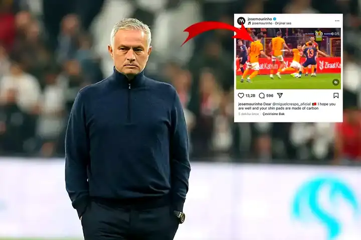 Mourinho'dan Galatasaray'a gönderme!